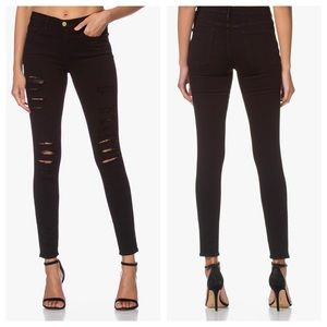 innocence ny Destroy Denim Pants black | www.unimac.az